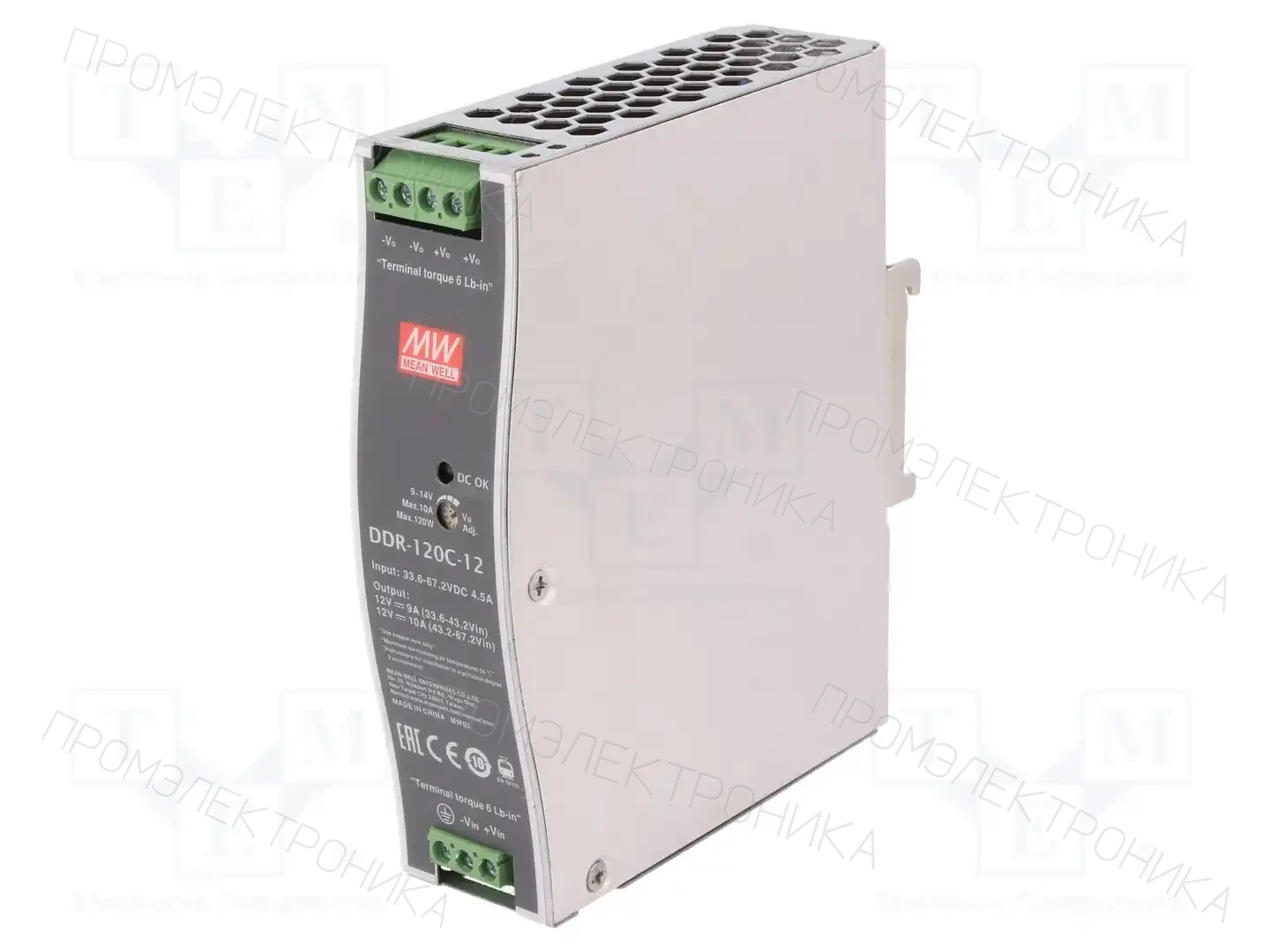 MEAN WELL DDR-120C-12 — Преобразователи DC/DC