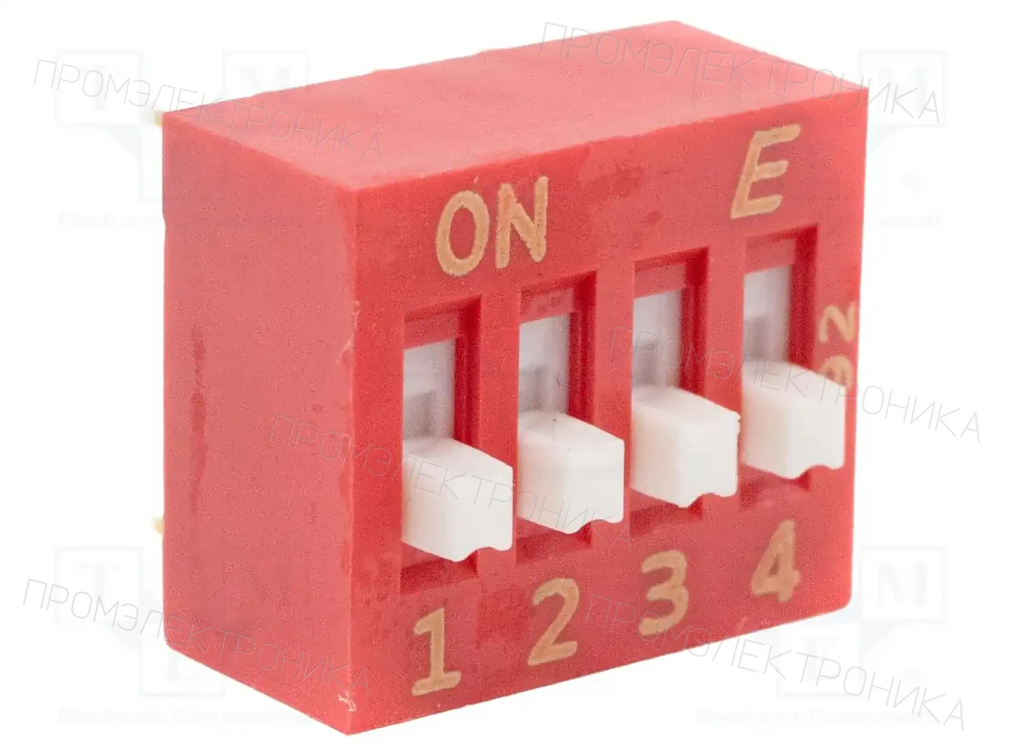 E-SWITCH KAS1104E — Переключатели типа Dip-Switch