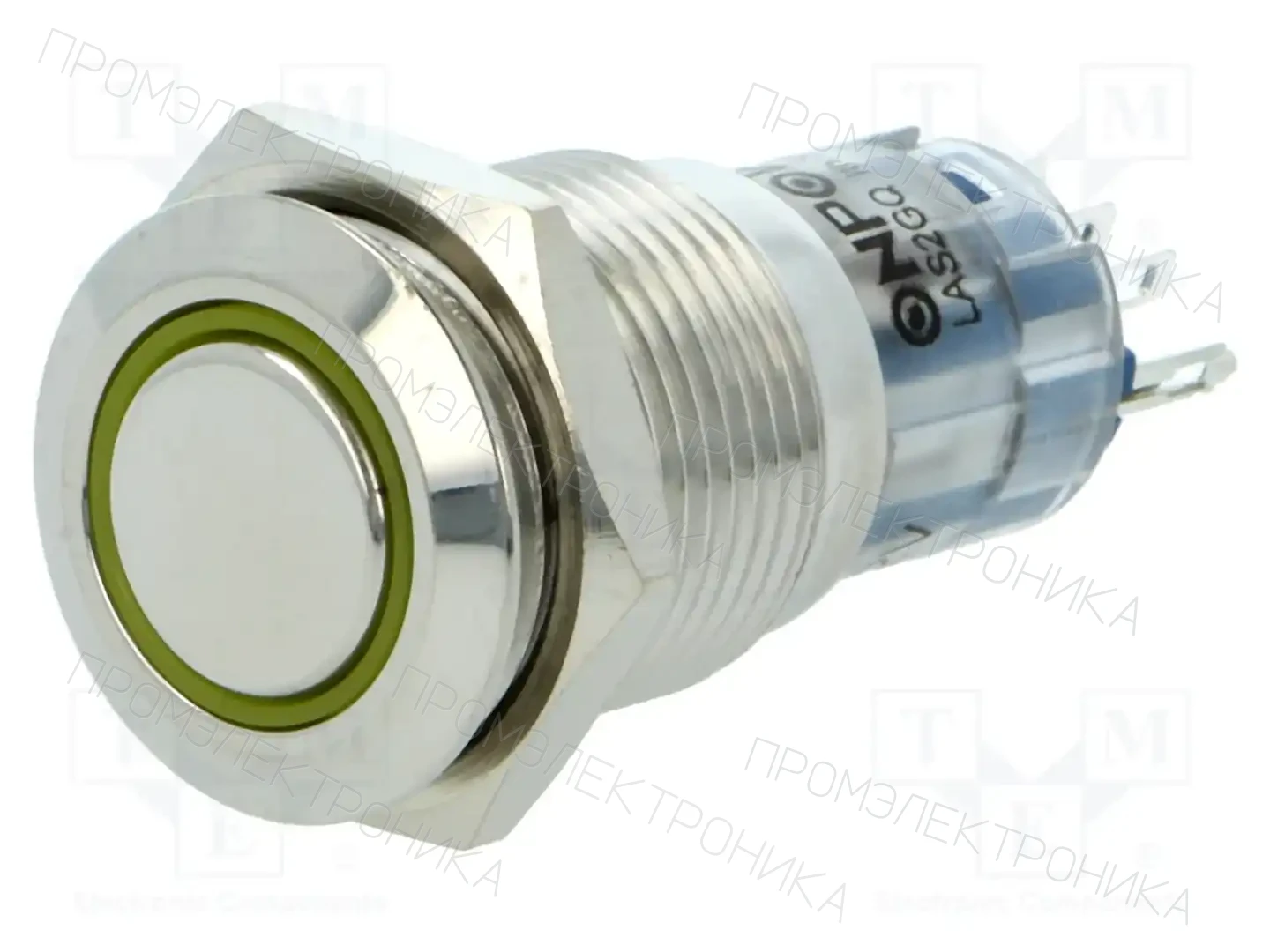 ONPOW LAS2-GQF-11ZE/Y12V/S-FP — Переключатели кнопочные
