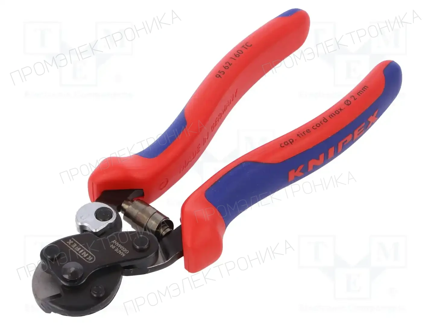 KNIPEX 95 62 160 TC — Ножницы для кабелей и стальных тросов