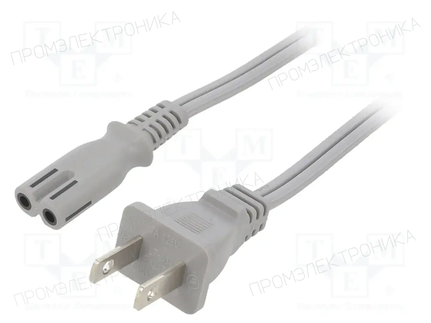 LIAN DUNG LT-301+503B SPT-2 18/2 105C GRY 3M — Кабели питания компьютерные и универс