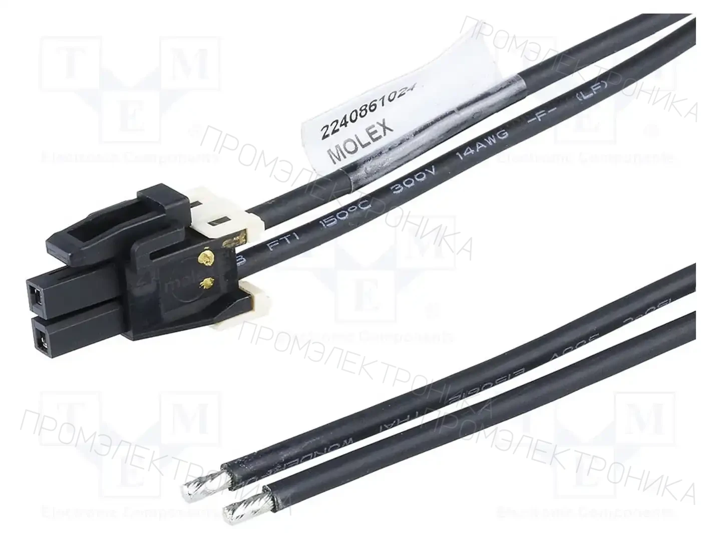 MOLEX 224086-1024 — Разъeмы сигнальные растр 4,20мм
