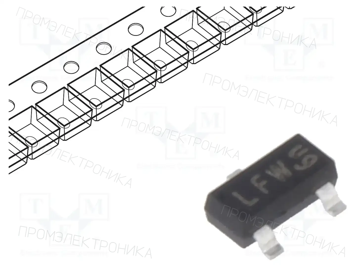 NEXPERIA PESD36VS2UT,215 — Диоды защитные - сборки
