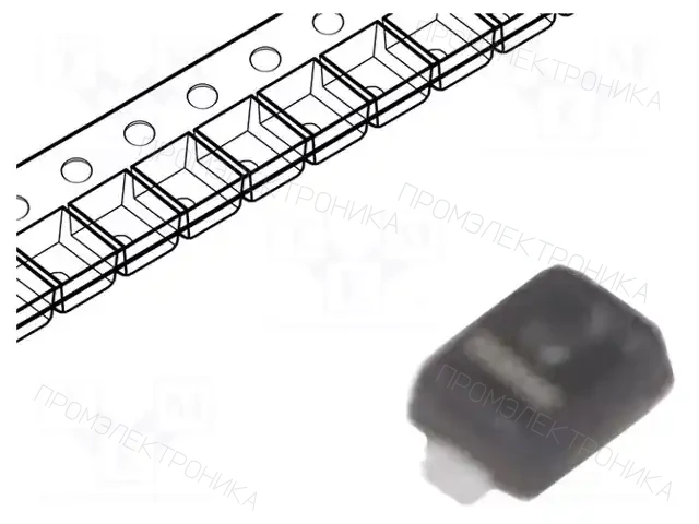 onsemi ESD9B5.0ST5G — Диоды TVS SMD двунаправленные