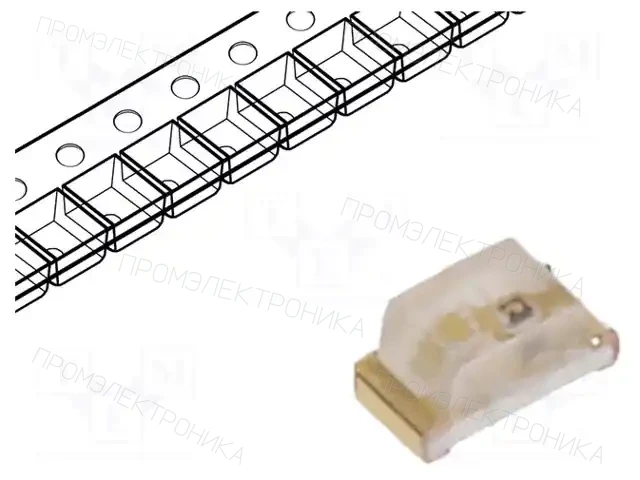 KINGBRIGHT ELECTRONIC KPT-1608SYCK — Светодиоды SMD цветные