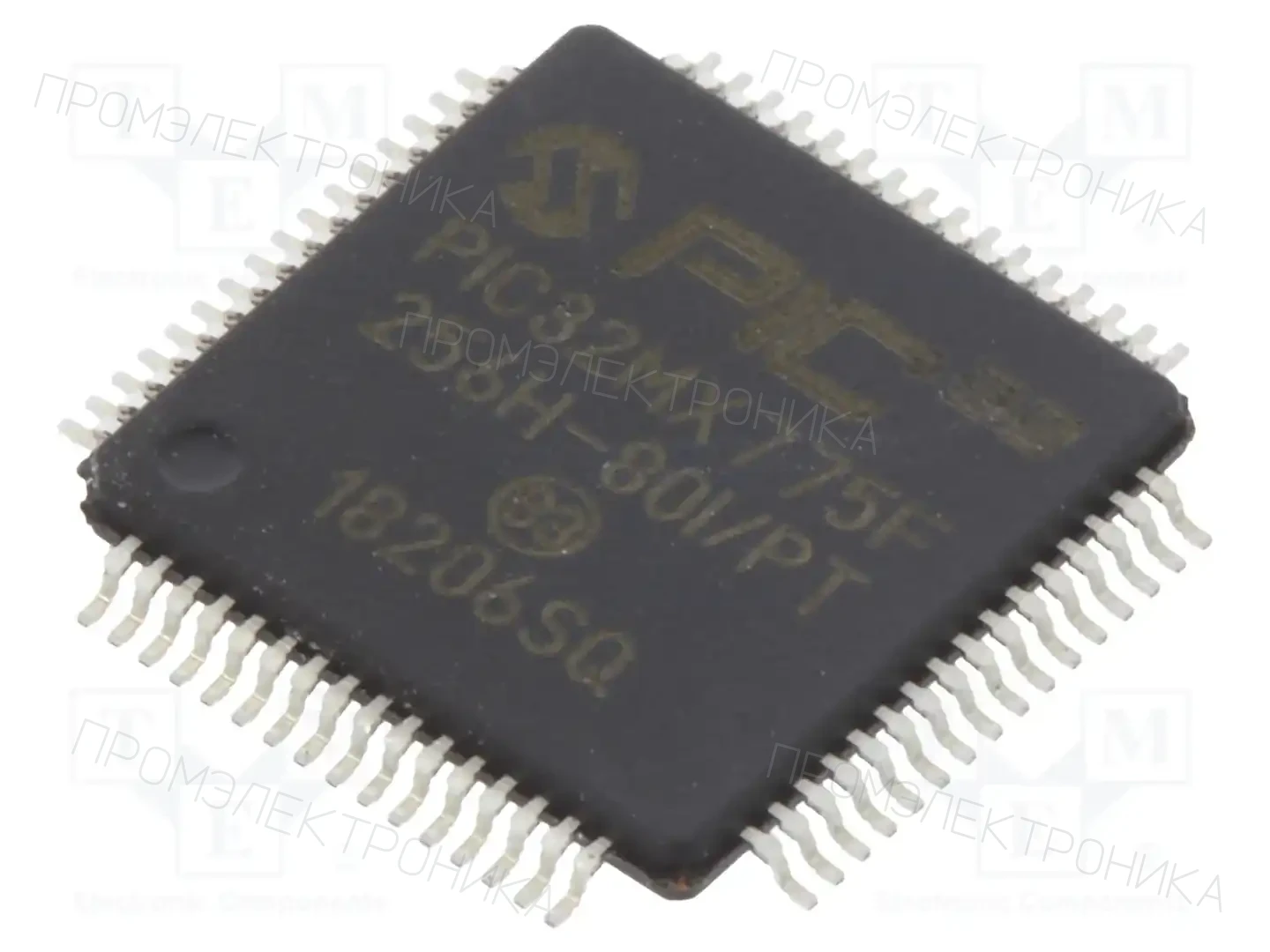 Microchip Technology PIC32MX775F256H-80I/PT — Линейка PIC32 32-bit