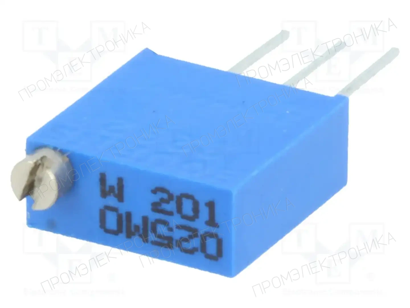 BOURNS 3292W-1-201LF — Потенциометры THT многооборотные 3/8 дм