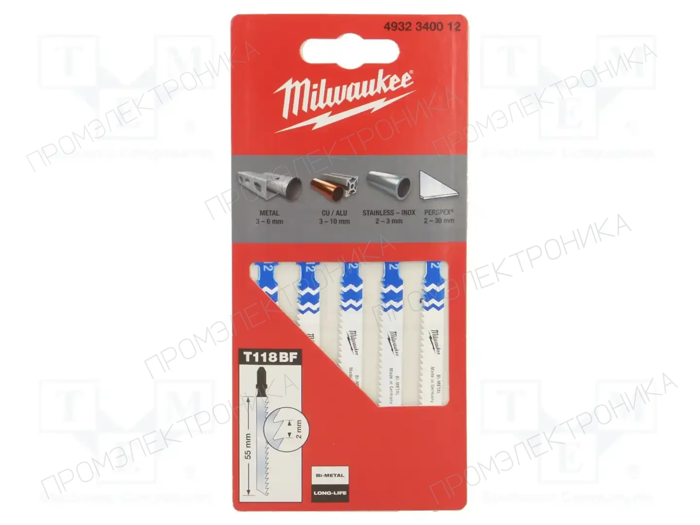 Milwaukee 4932340012 — Пилы и полотнища
