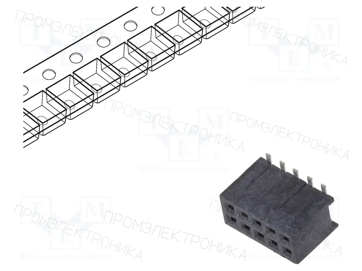 AMPHENOL COMMUNICATIONS SOLUTIONS 20021321-00010C4LF — Штекерные планки и гнезда