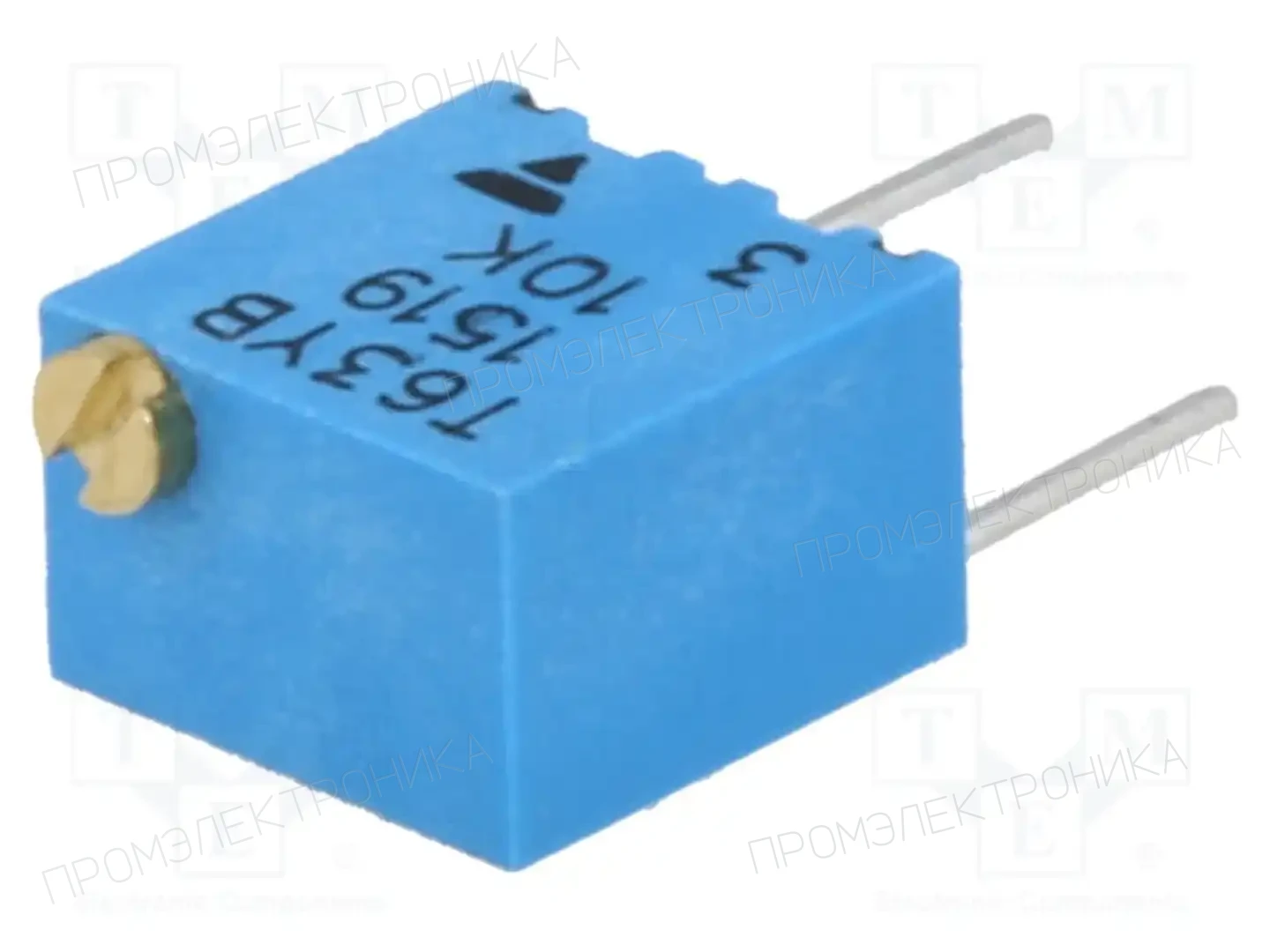 VISHAY T63YB103KT20 — Потенциометры THT многооборотные 1/4 дм
