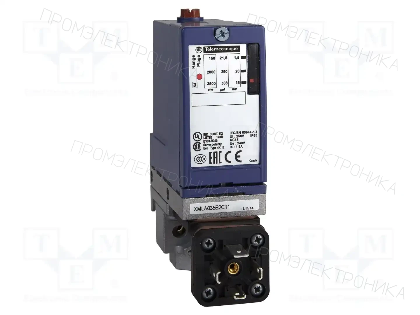 TELEMECANIQUE SENSORS XMLA035B2C11 — Прессостаты