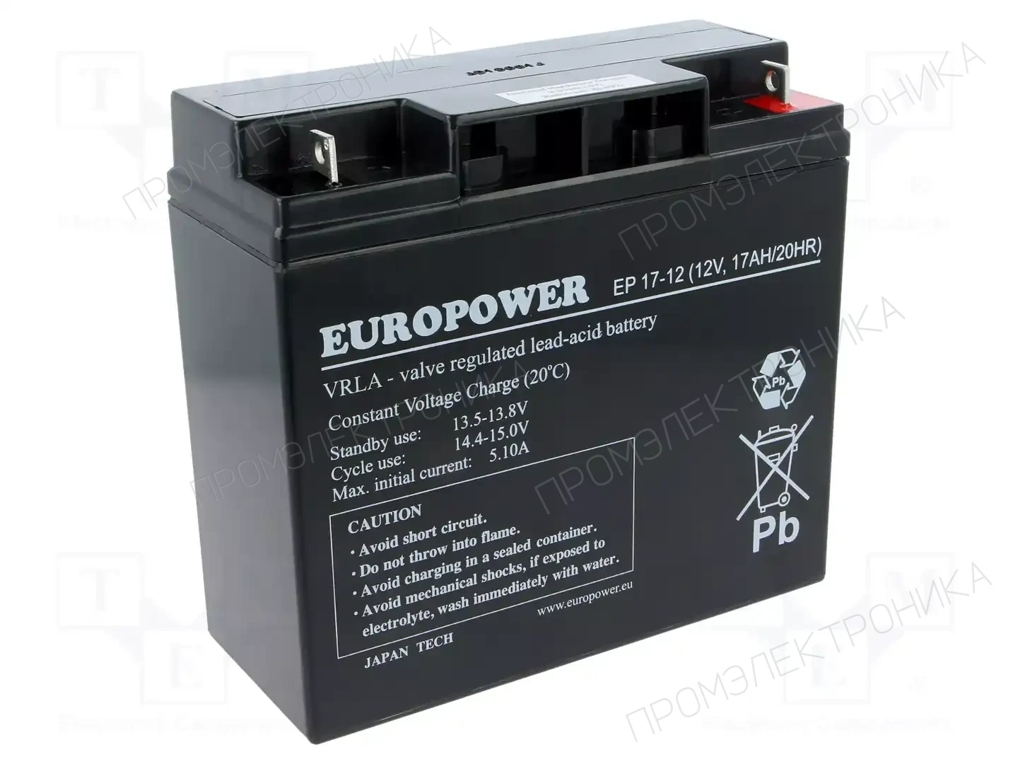 EUROPOWER EP 17-12 — Аккумуляторы кислотные