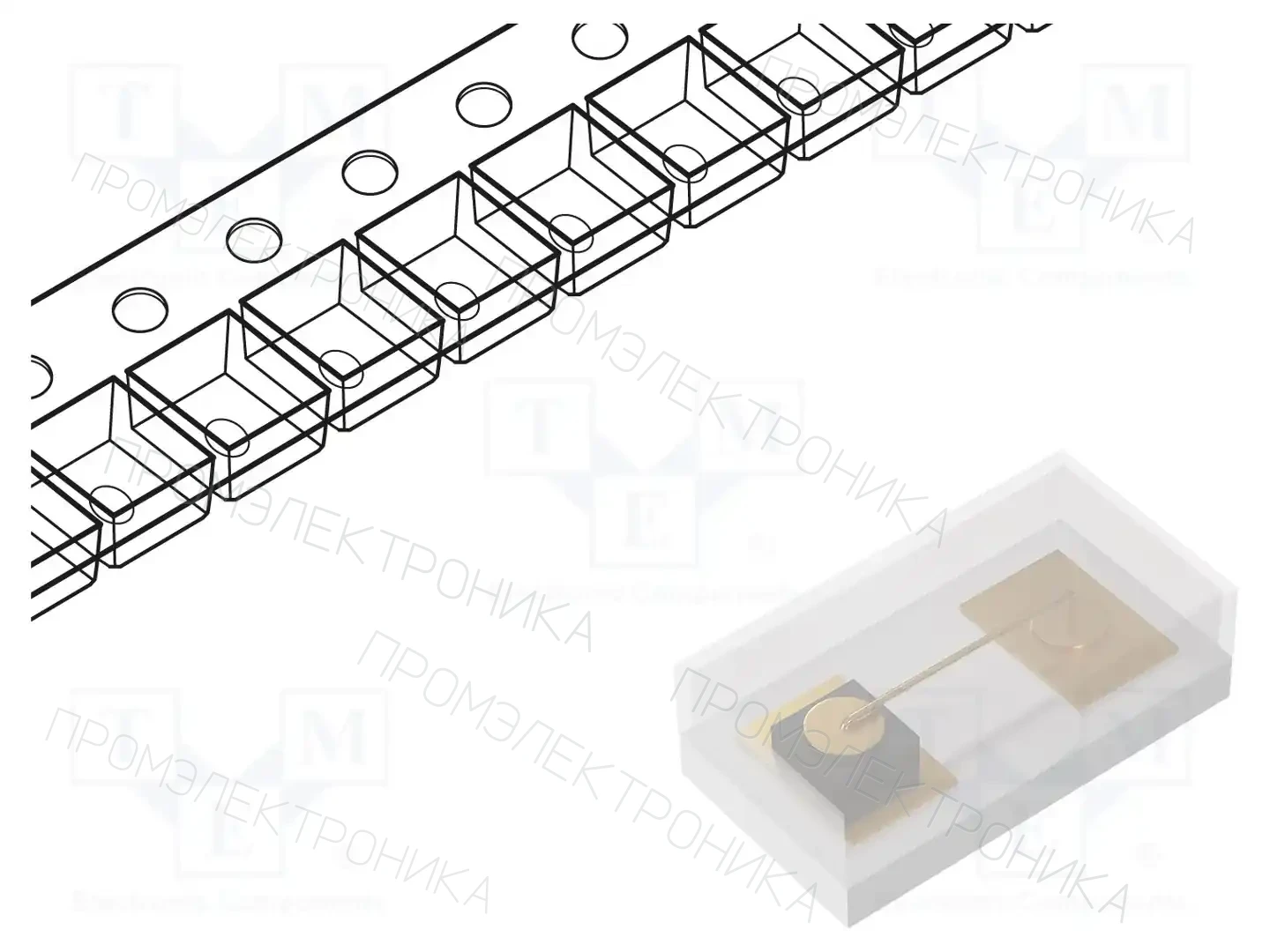 ams OSRAM LB QH9G-N1OO-35-1 — Светодиоды SMD цветные