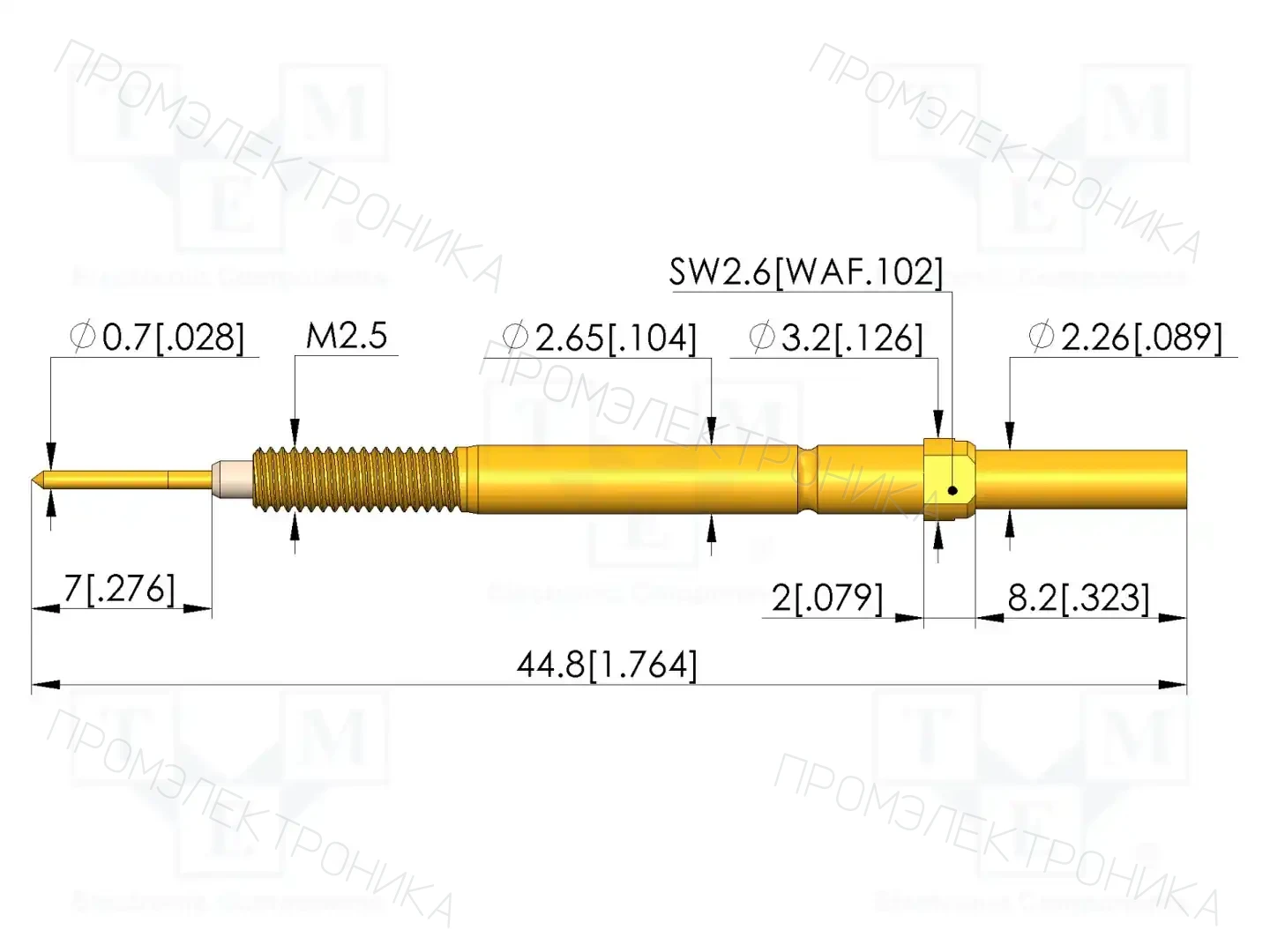 INGUN DPS-465-0005 — Измерительные щупы