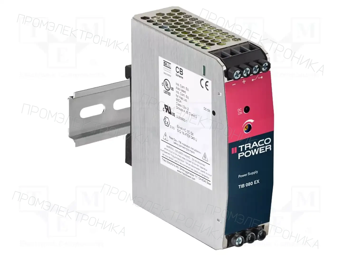 TRACO POWER TIB 080-124EX — Блоки питания на DIN-рейку