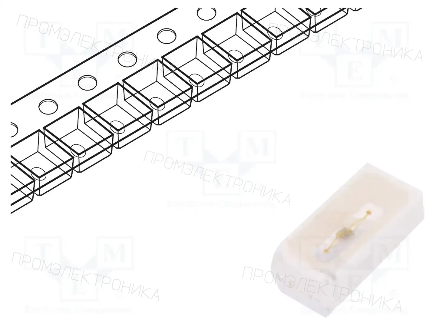 LITEON LTST-M140TGKT — Светодиоды SMD цветные