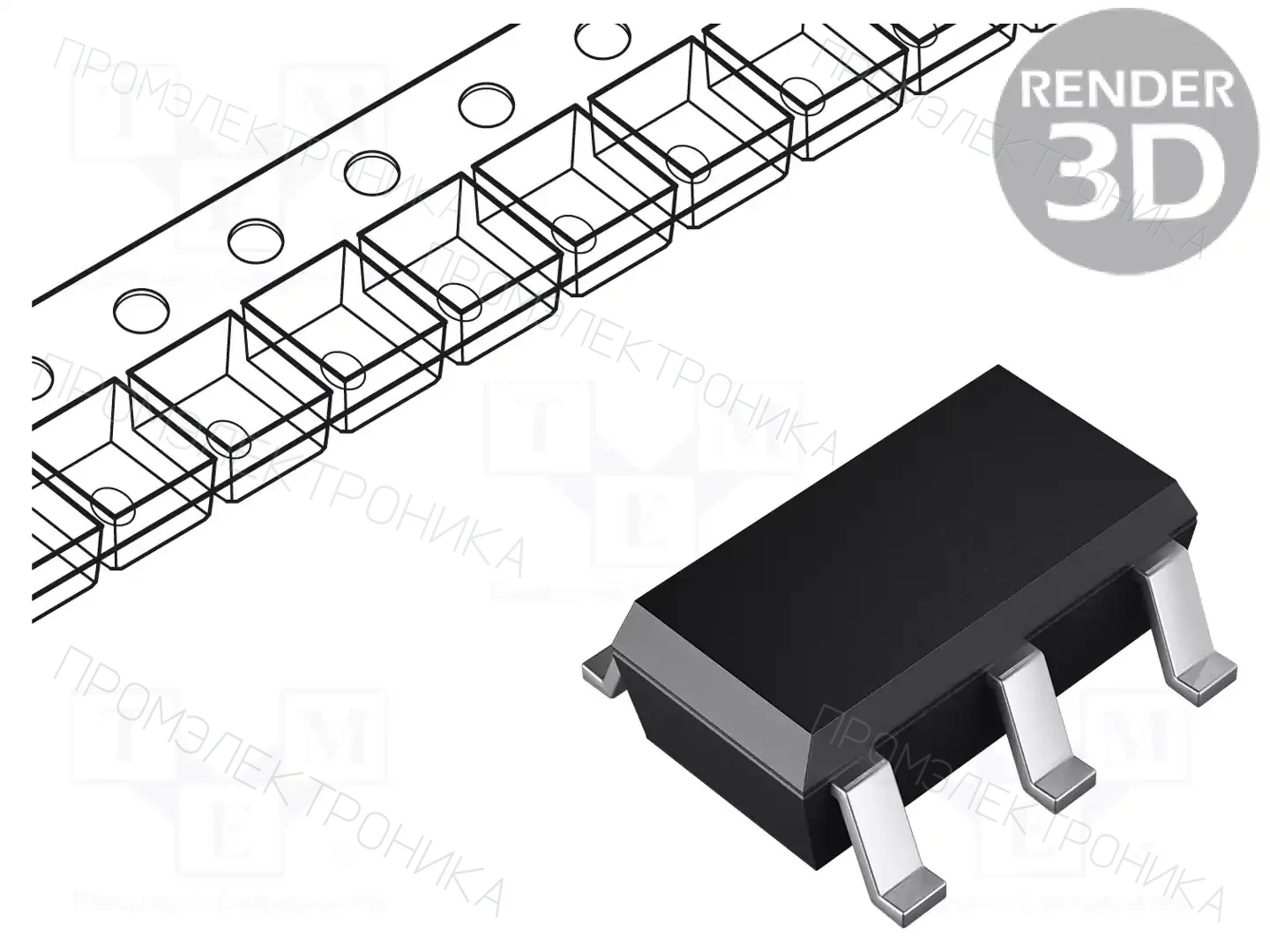 Microchip Technology TC74A0-5.0VCTTR — Преобразователи температуры