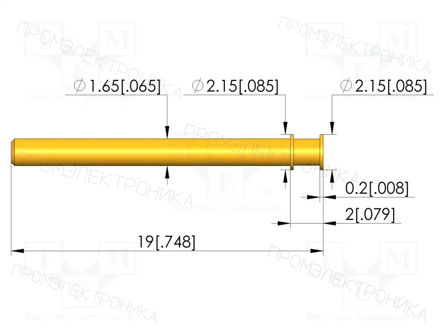 INGUN KT-112143215E02 — Гнёзда для измерительных щупов