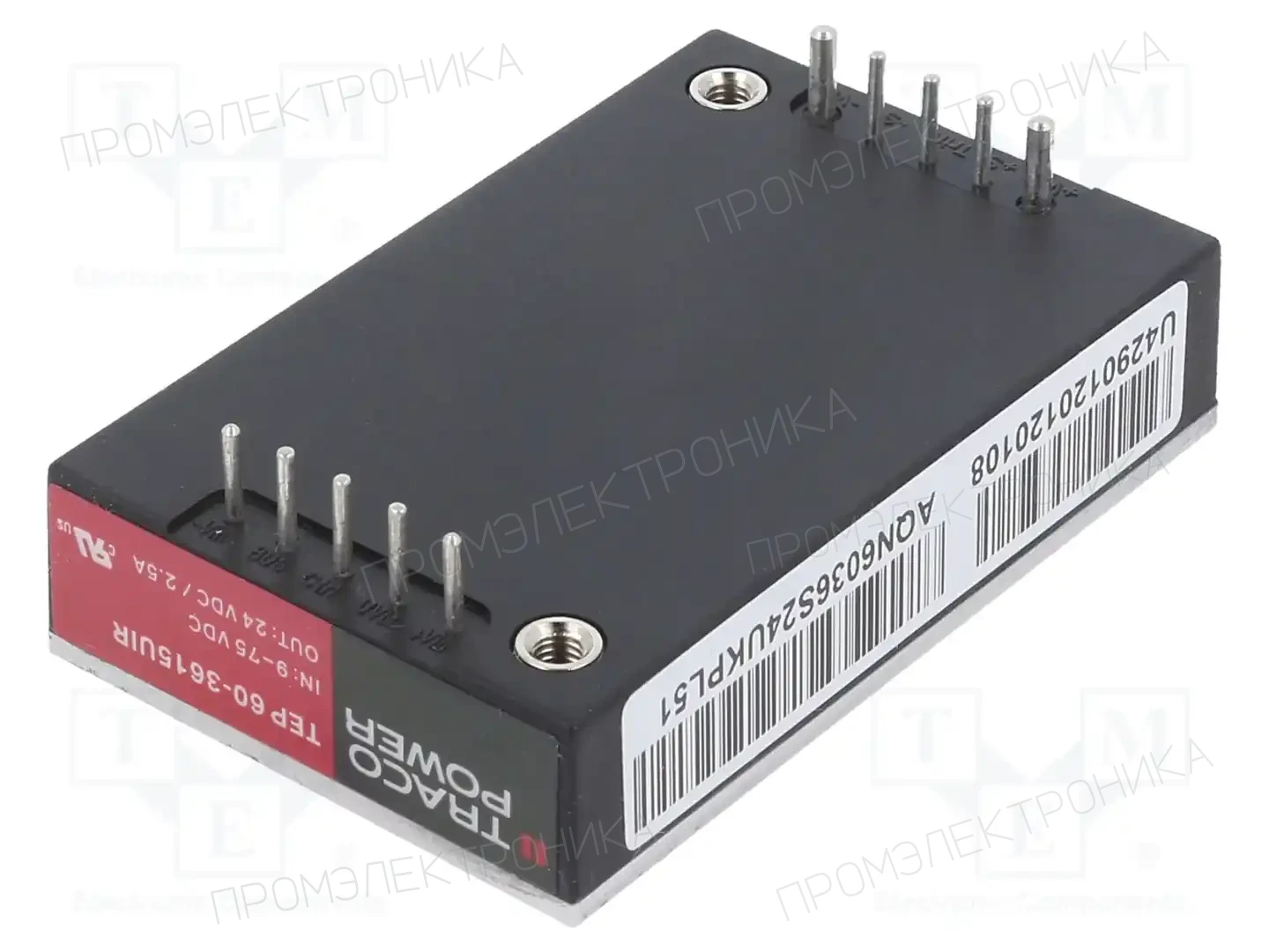 TRACO POWER TEP 60-3615UIR — Преобразователи DC/DC