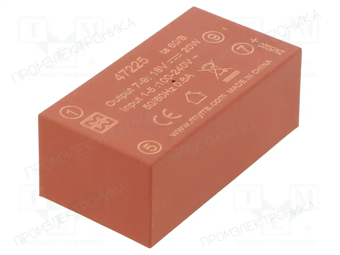 MYRRA 47225 — Преобразователи AC/DC для PCB