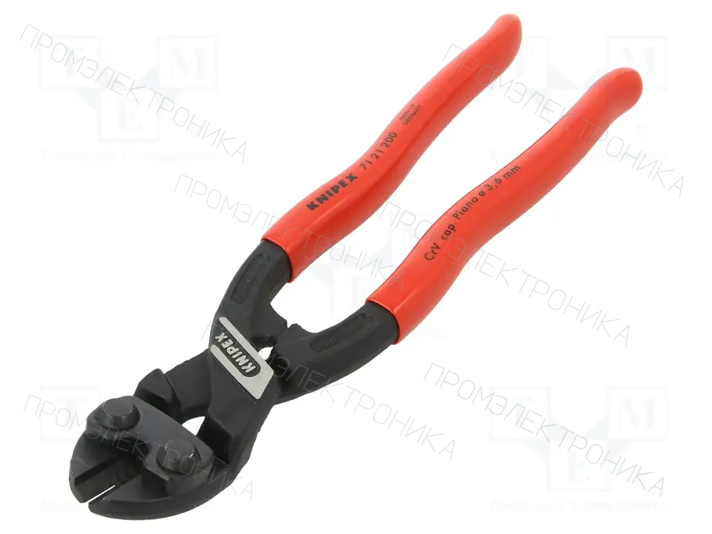 KNIPEX 71 21 200 — Клещи-кусачки для резки