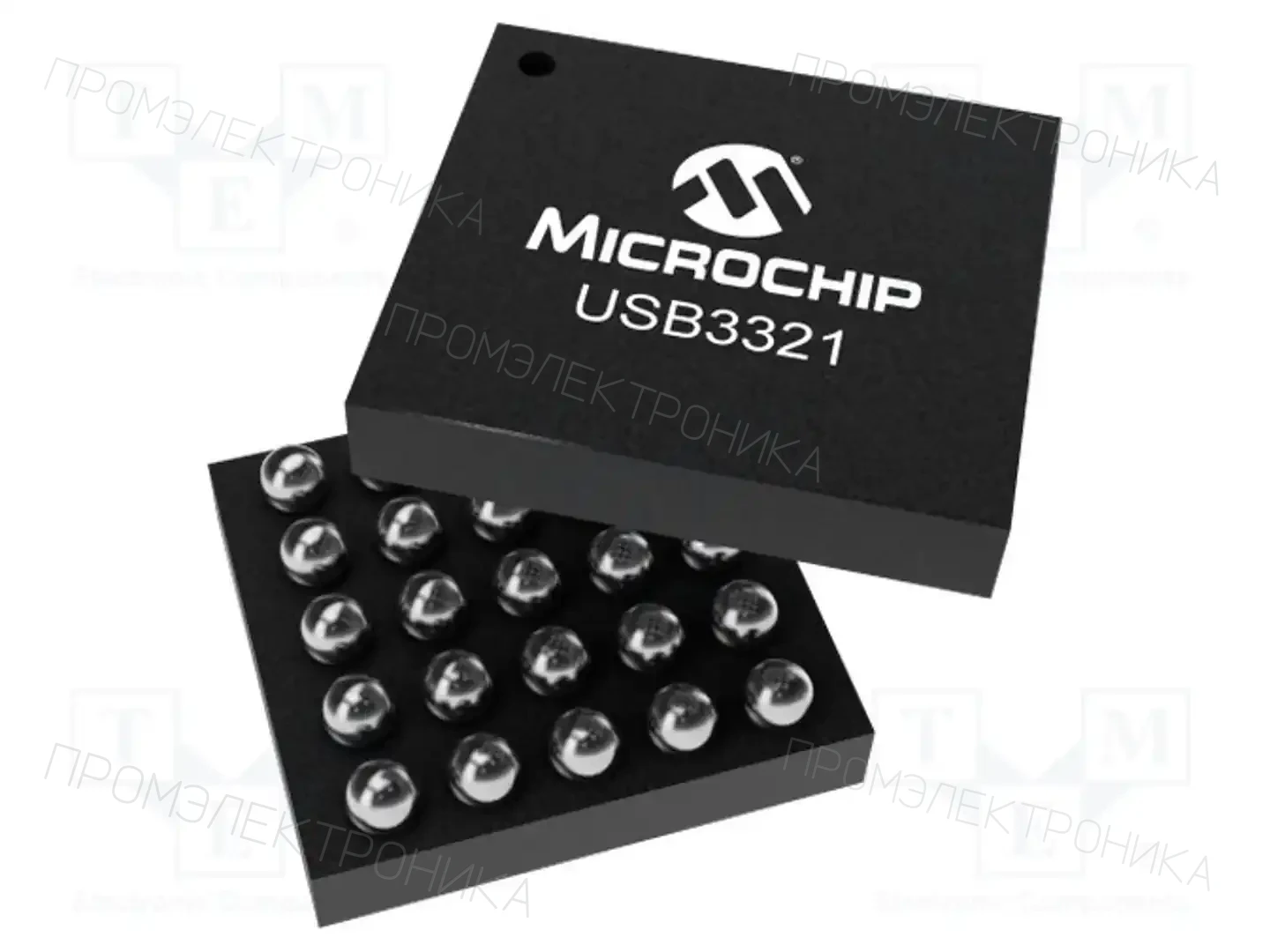 Microchip Technology USB3321C-GL-TR — Микросхемы - интерфейсы осталь