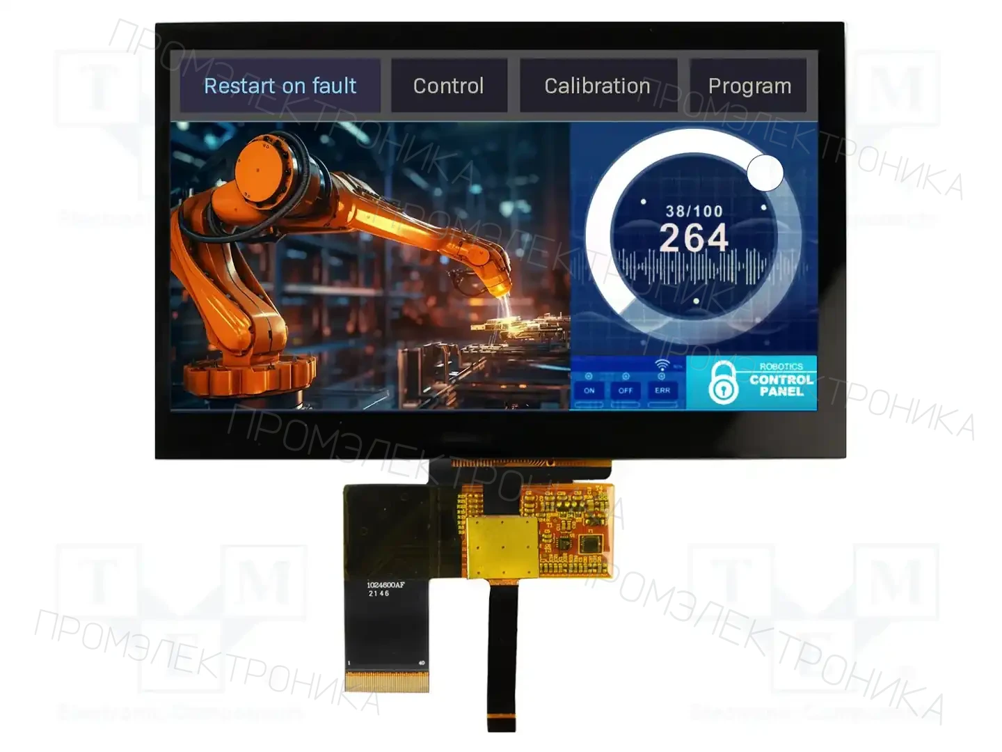 NEWHAVEN DISPLAY INTERNATIONAL NHD-7.0-1024600AF-LSXP-CTP — Дисплеи TFT