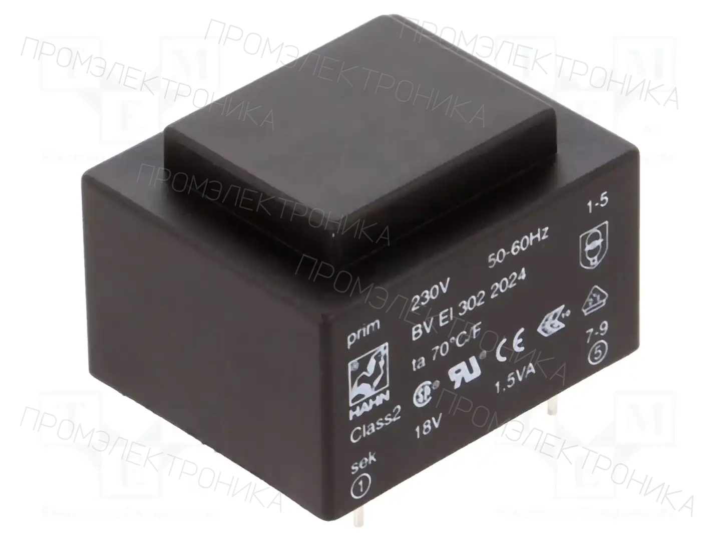 HAHN BV EI 302 2024 — Трансформаторы PCB