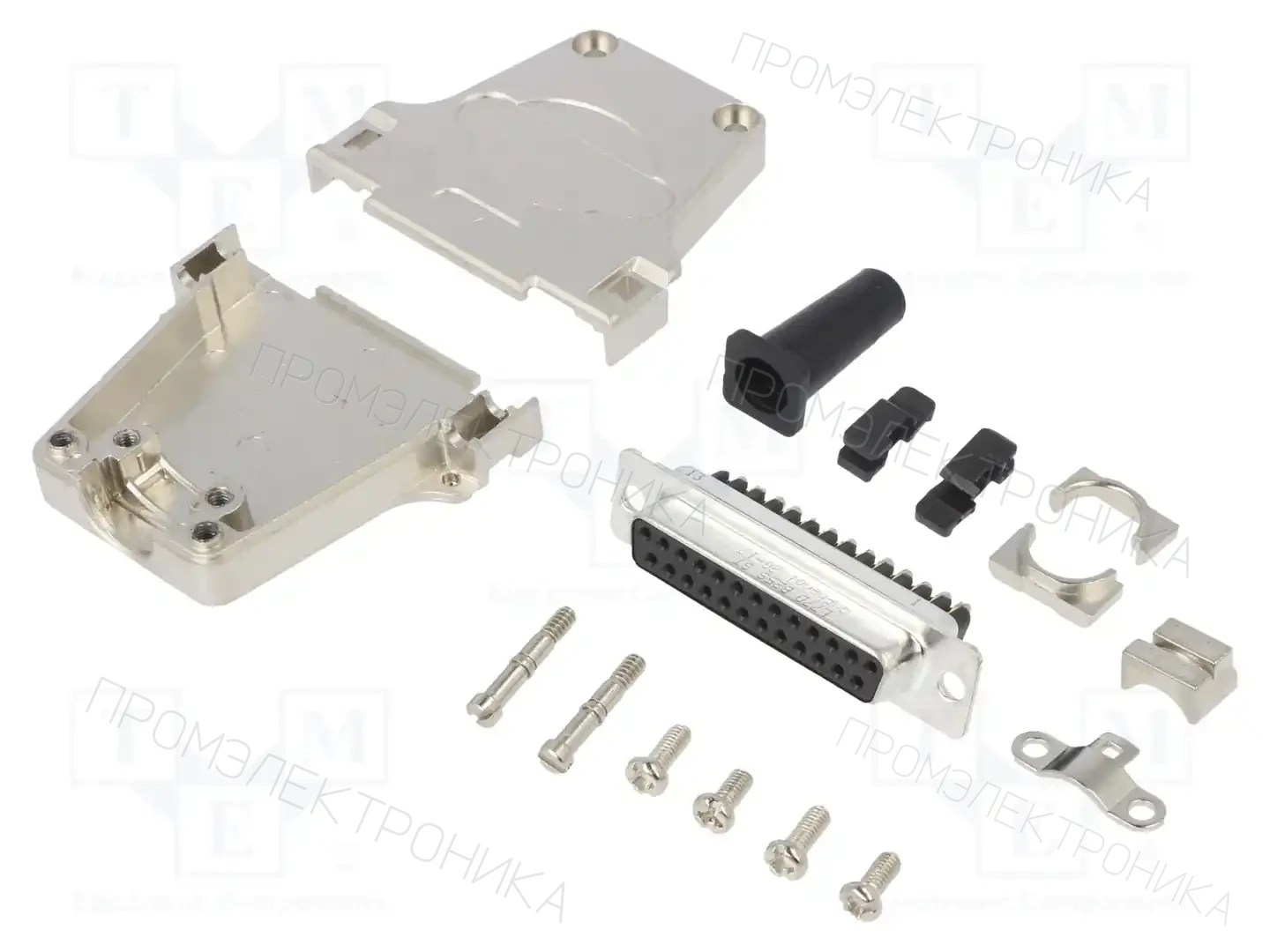 AMPHENOL COMMUNICATIONS SOLUTIONS L17DTZF25-RG+L77DB25SST — Комплектные штекеры D-Sub