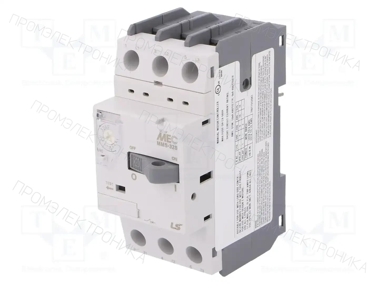 LS ELECTRIC MMS-32S 17A — Выключатели двигательные