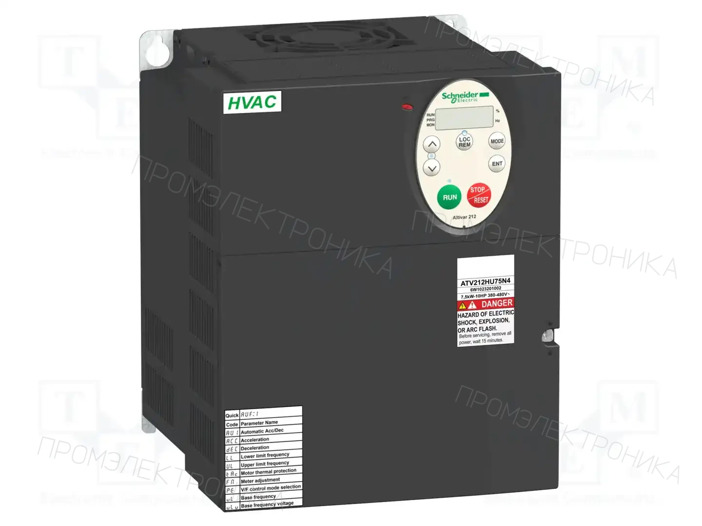 SCHNEIDER ELECTRIC ATV212HD11N4 — Трехфазные инверторы