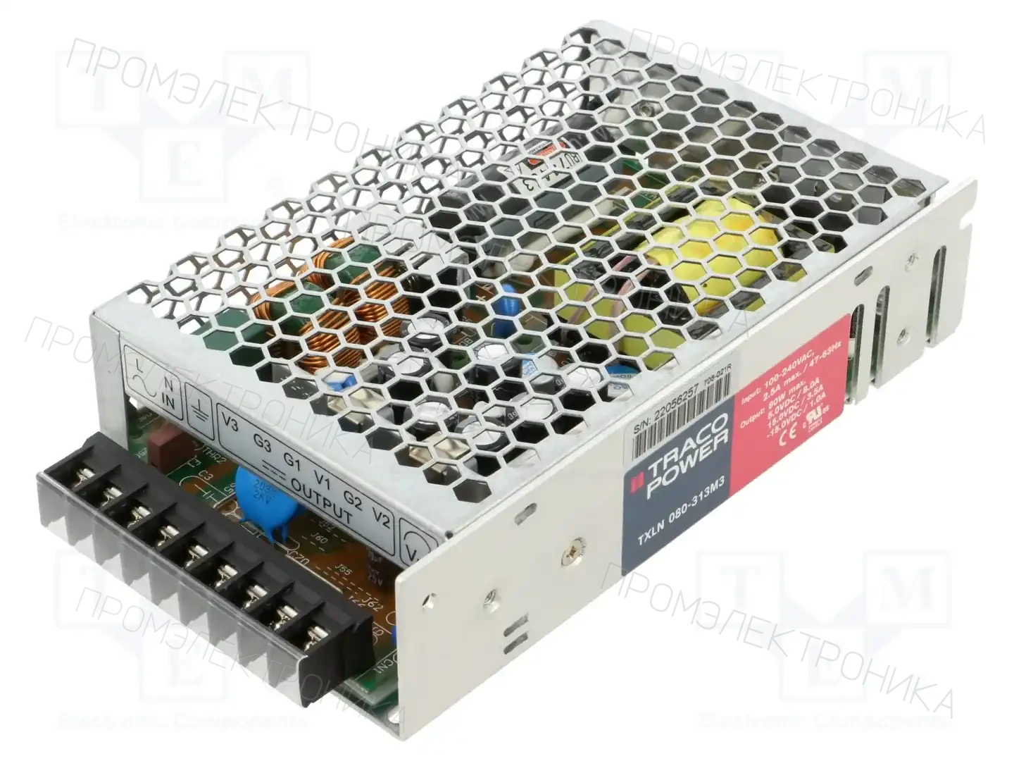 TRACO POWER TXLN 080-313M3 — Блоки питания для встраивания