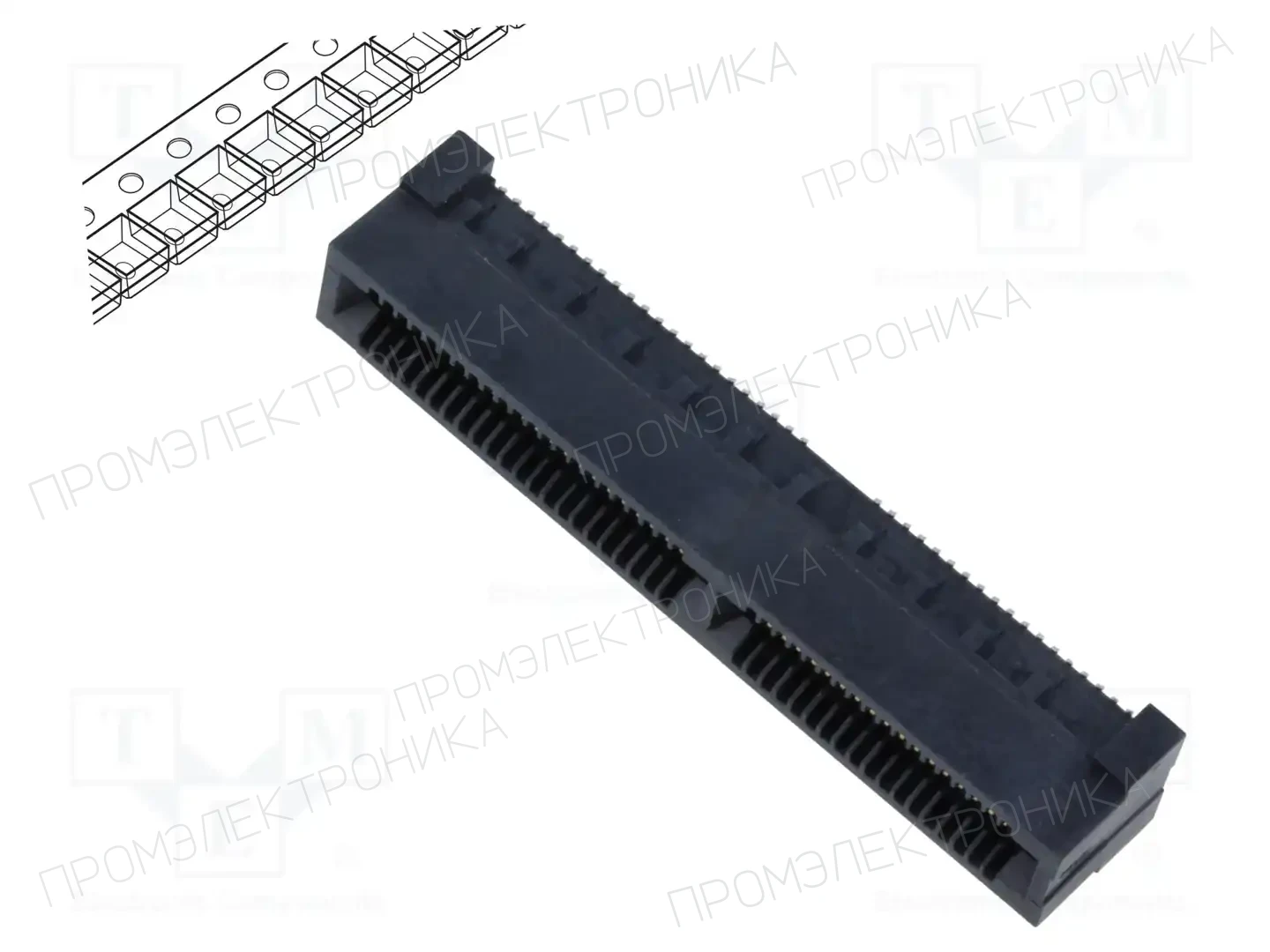 SAMTEC HSEC8-140-01-S-DV-A-K-TR — Разъeмы пластина - пластина