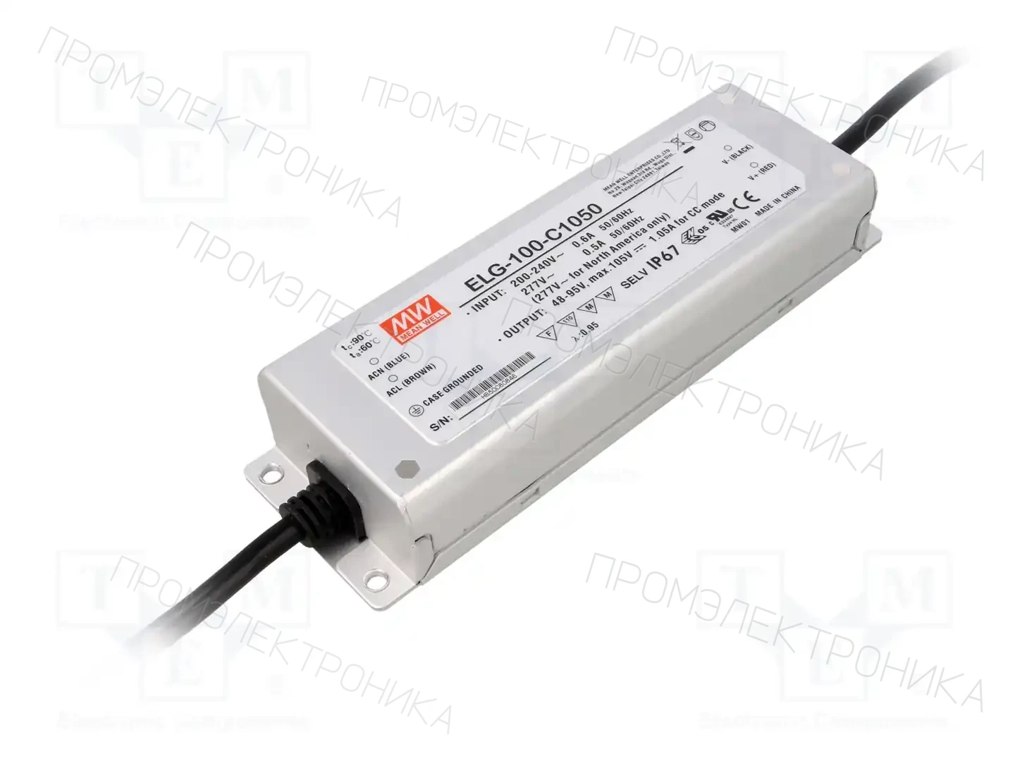 MEAN WELL ELG-100-C1050 — Блоки питания для LED