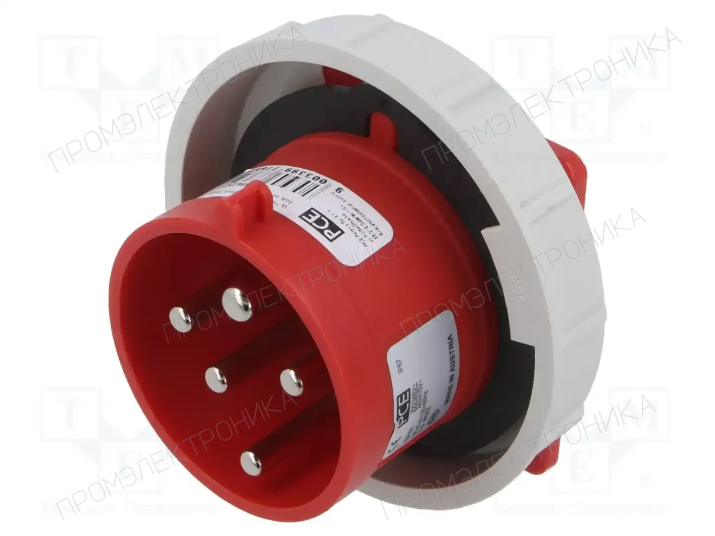 PCE 86252-6 — Многофазные разъемы IEC 60309