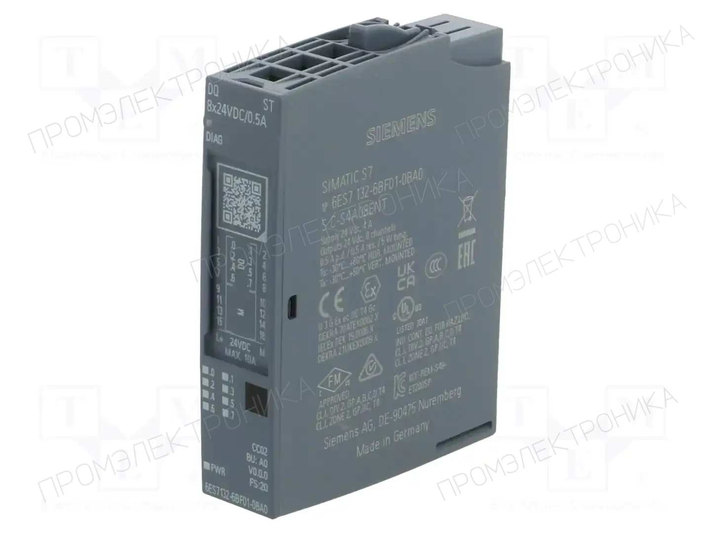 SIEMENS 6ES7132-6BF01-0BA0 — Контроллеры PLC