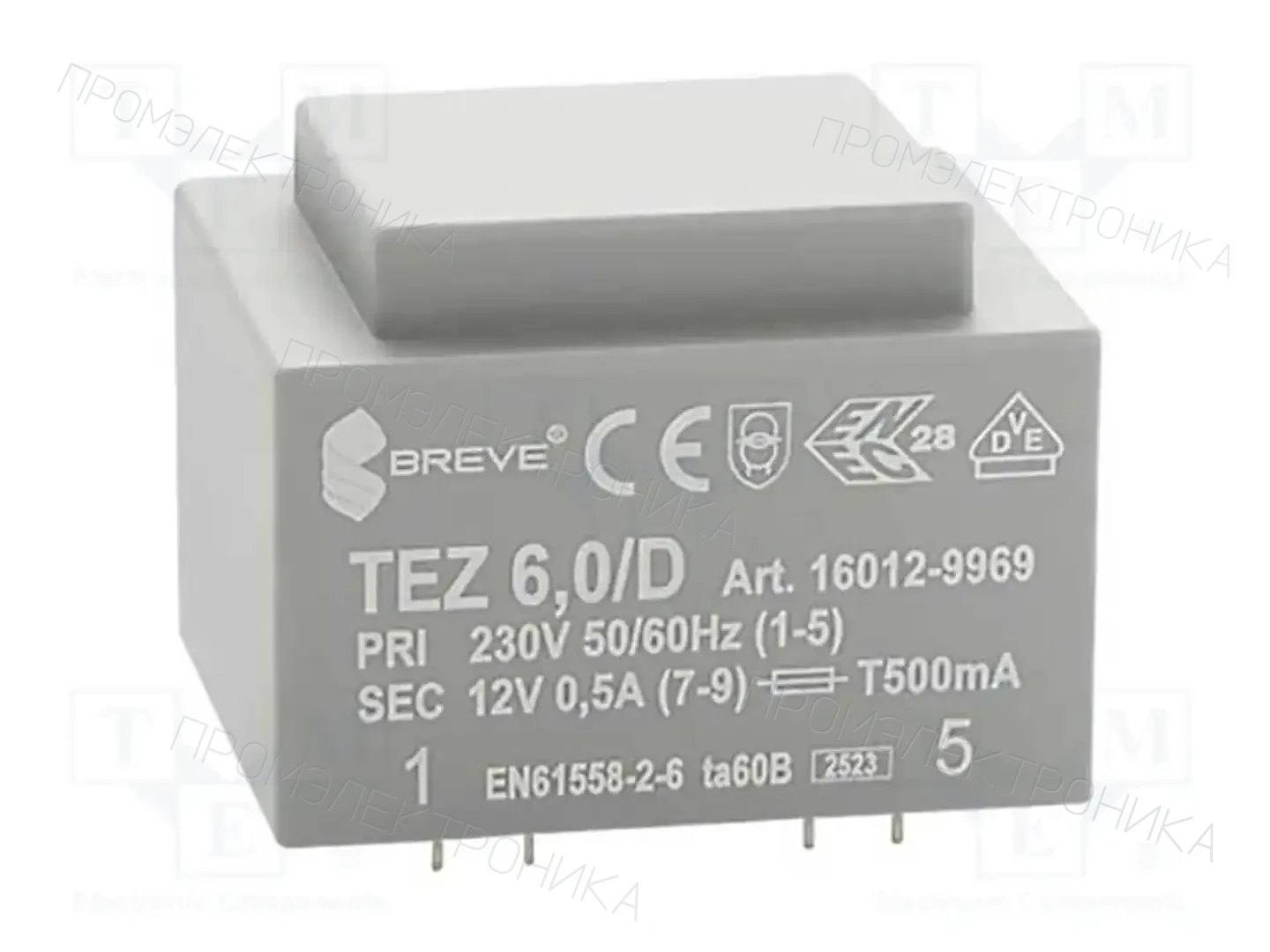 BREVE TUFVASSONS 16012-9969 — Трансформаторы PCB