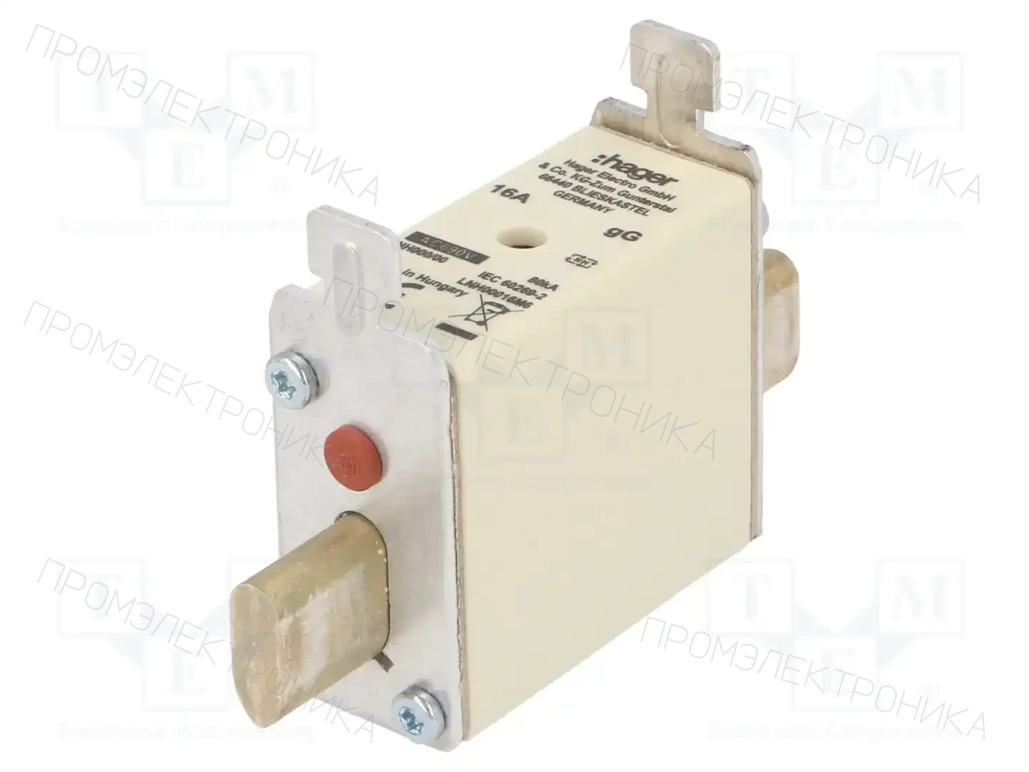 HAGER LNH00016M6 — Предохранители NH
