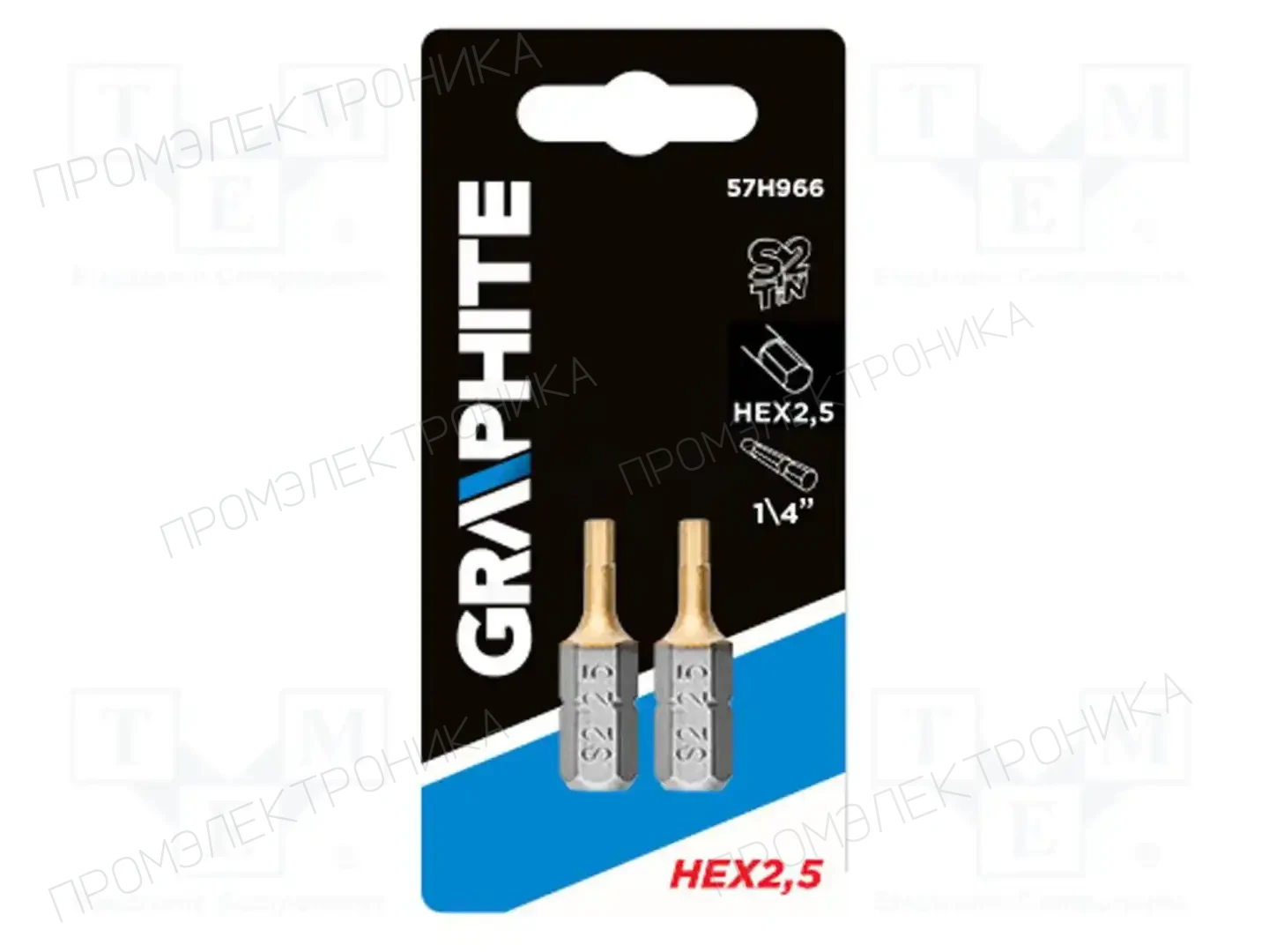 GRAPHITE 57H966 — Наконечники для отверток
