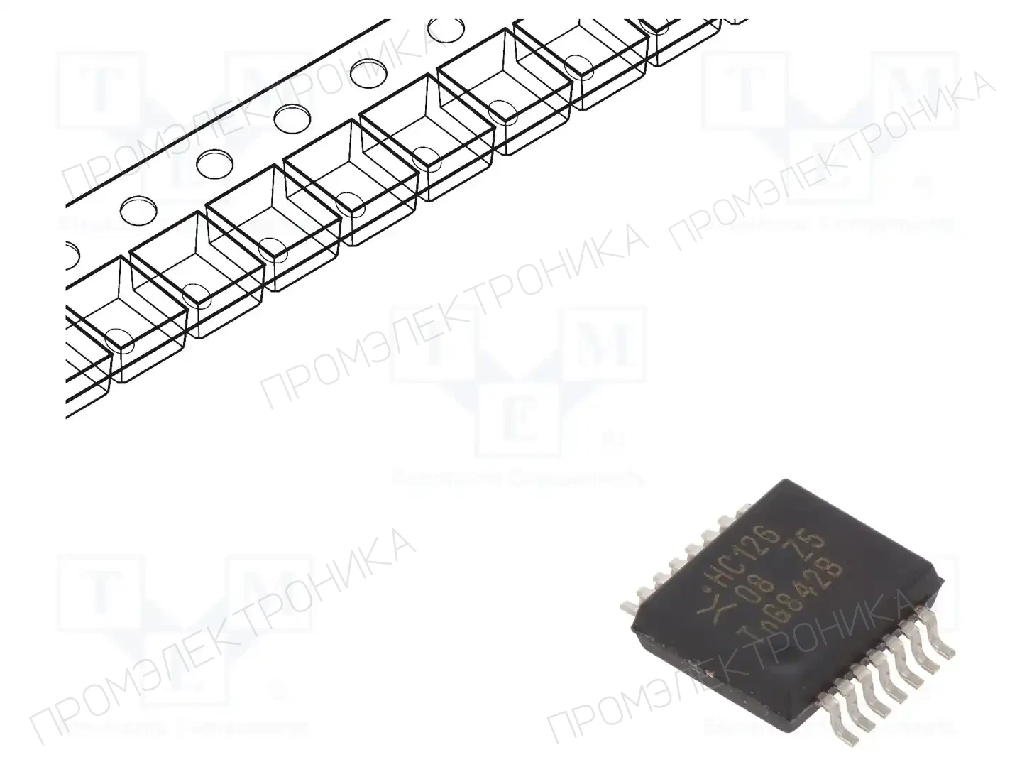 NEXPERIA 74HC126DB,118 — Буферы, передатчики, контроллеры