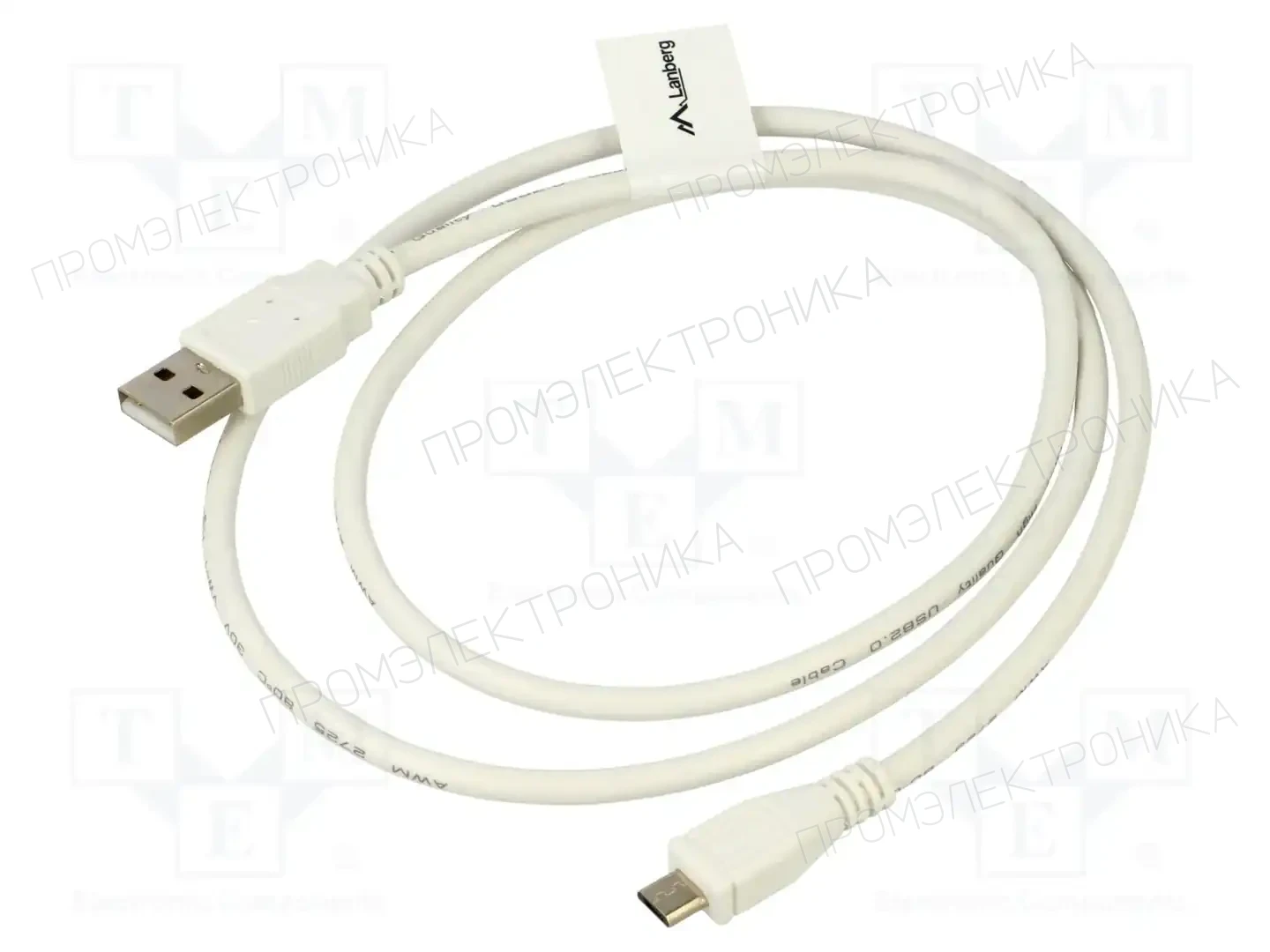 LANBERG CA-USBM-10CC-0010-W — Кабели и адаптеры USB