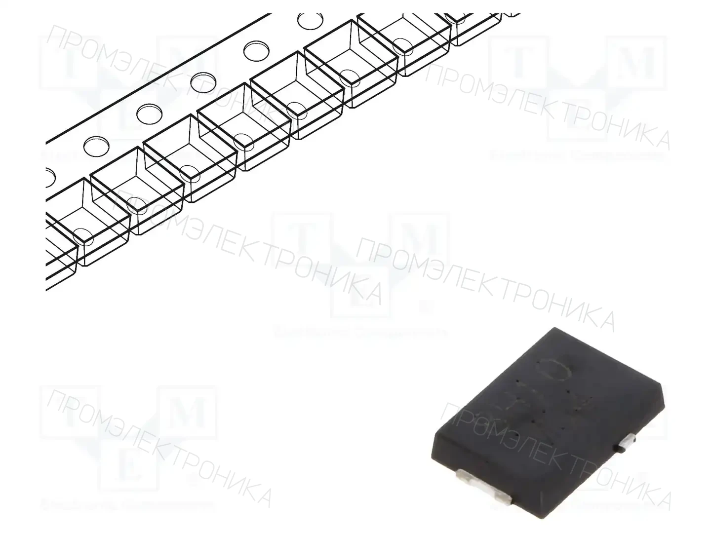 VISHAY SS8PH10-M3/86A — Диоды Шотки SMD