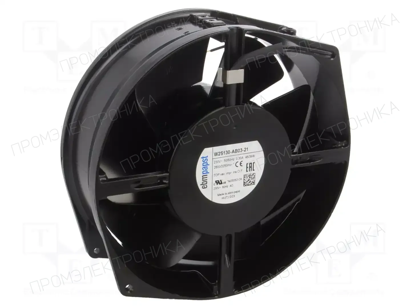 EBM-PAPST W2S130-AB03-21 — Вентиляторы AC 230V