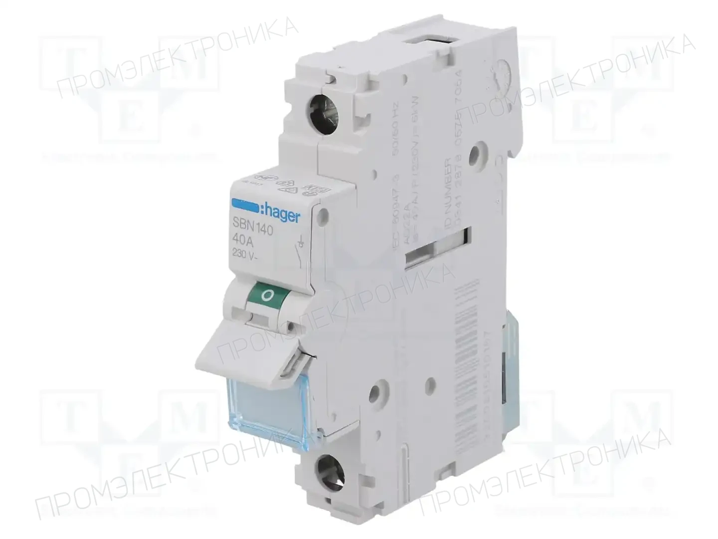 HAGER SBN140 — Разъединители