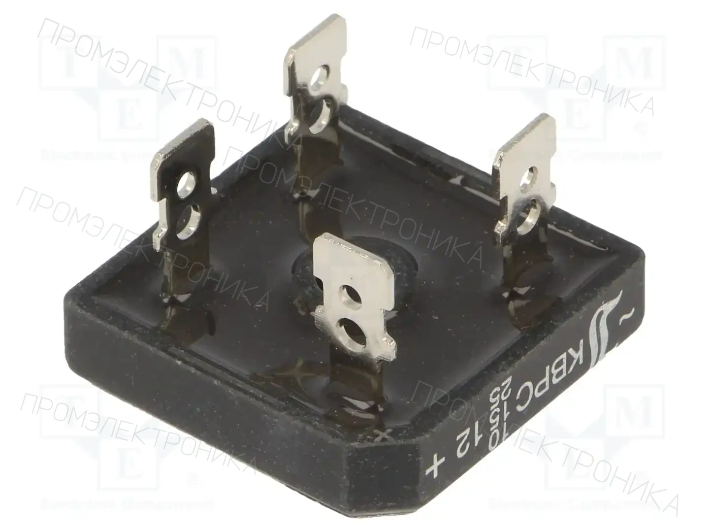 DIOTEC SEMICONDUCTOR KBPC10/15/2512FP — Однофазные мосты диодные квадратные