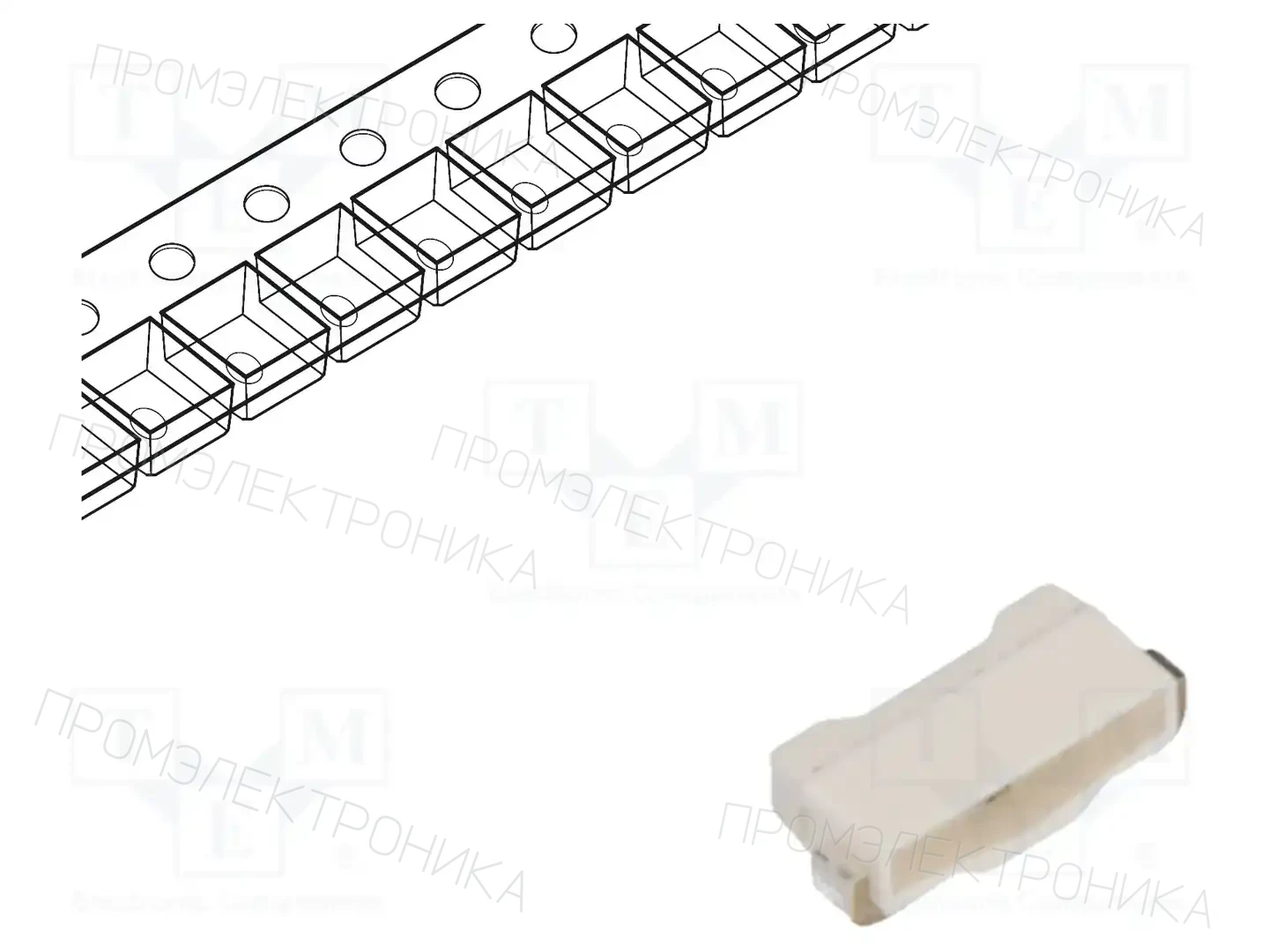 LUMEX SML-LXR2808SUGC-TR — Светодиоды SMD цветные