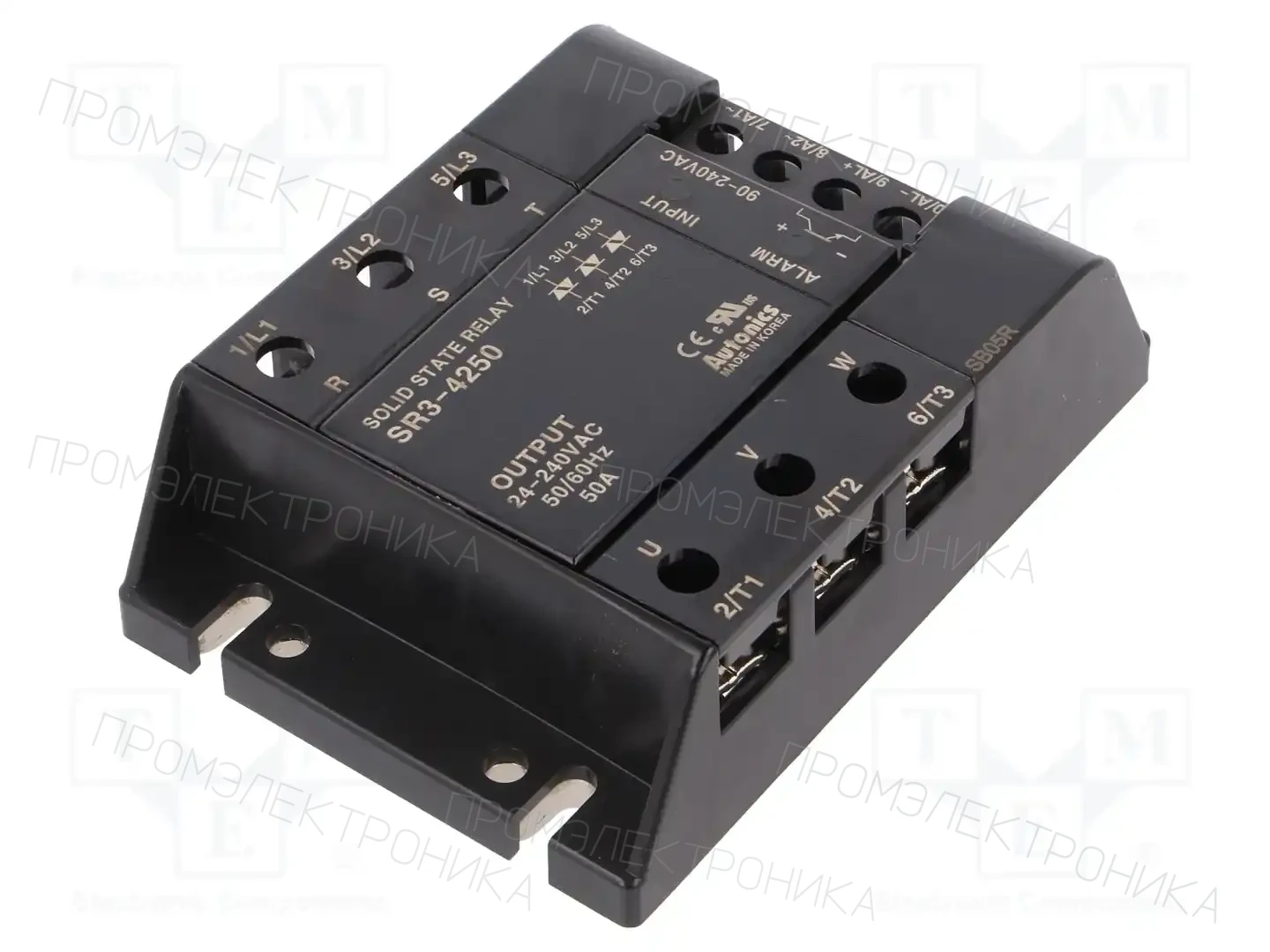 AUTONICS SRH3-4250 — Реле SSR трехфазные