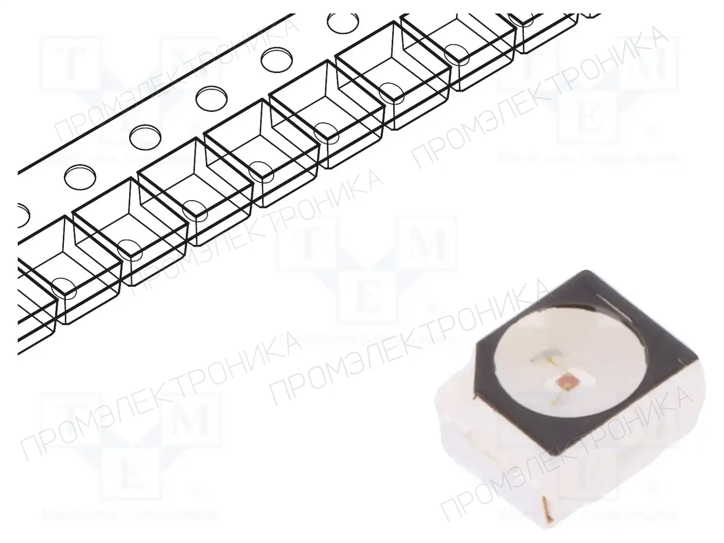 LITEON LTST-B680VEKT — Светодиоды SMD цветные