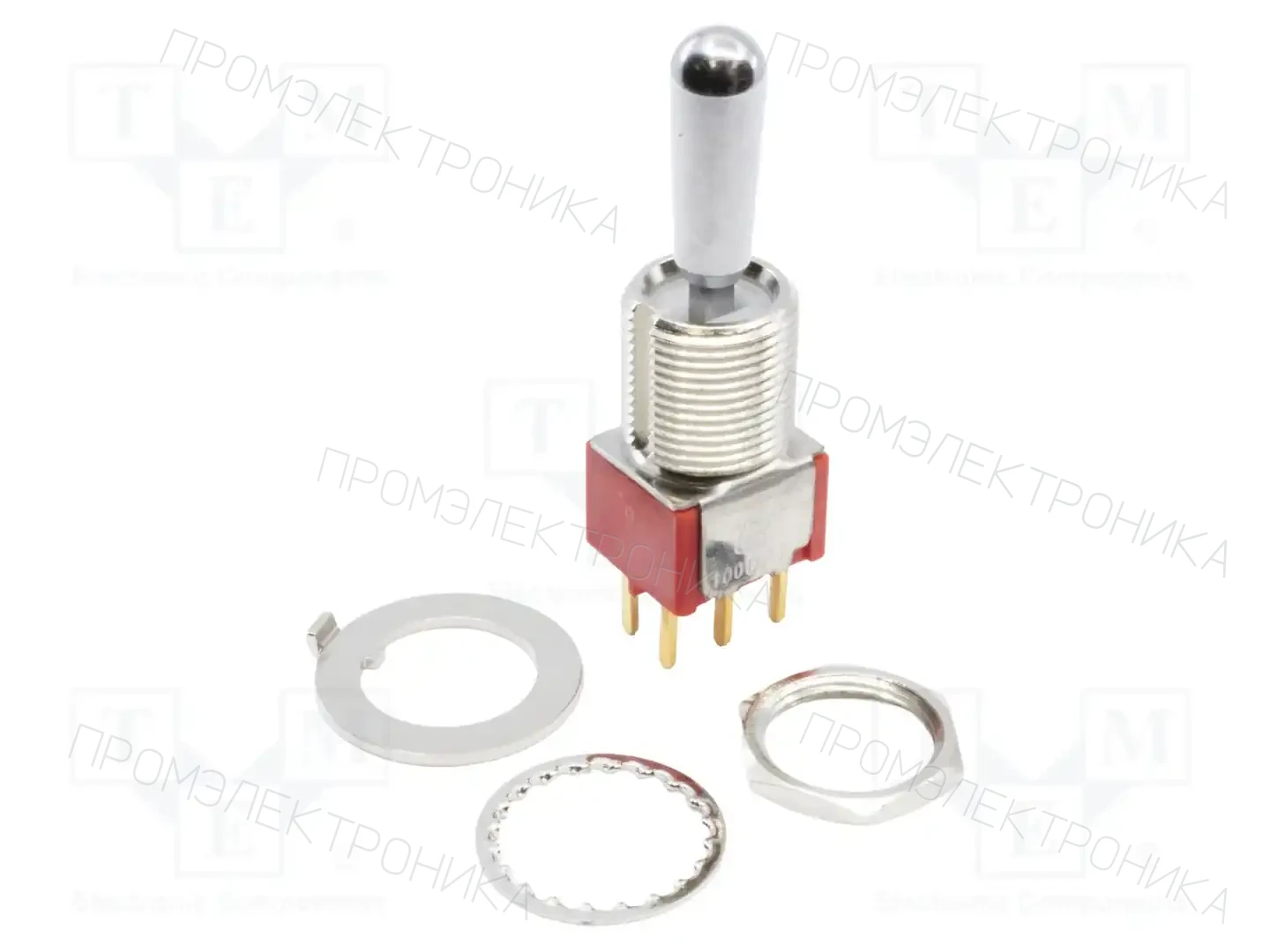 E-SWITCH 100DP4T8B13M2REH — Переключатели рычажные