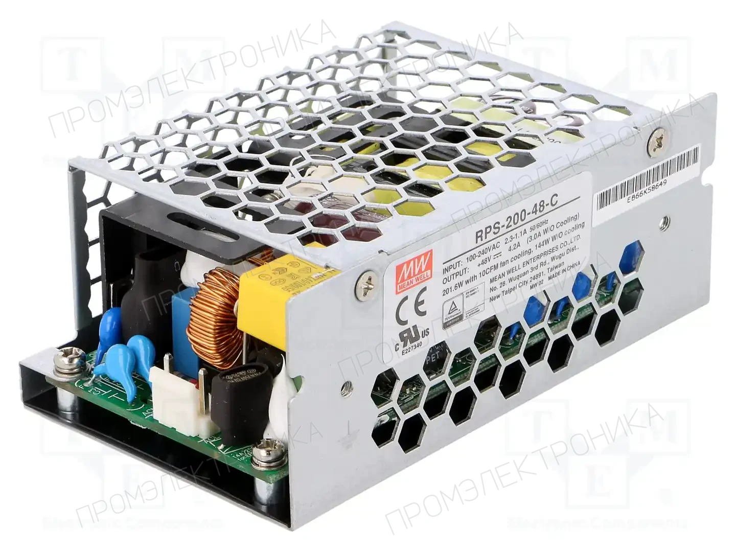 MEAN WELL RPS-200-48-C — Открытые блоки питания